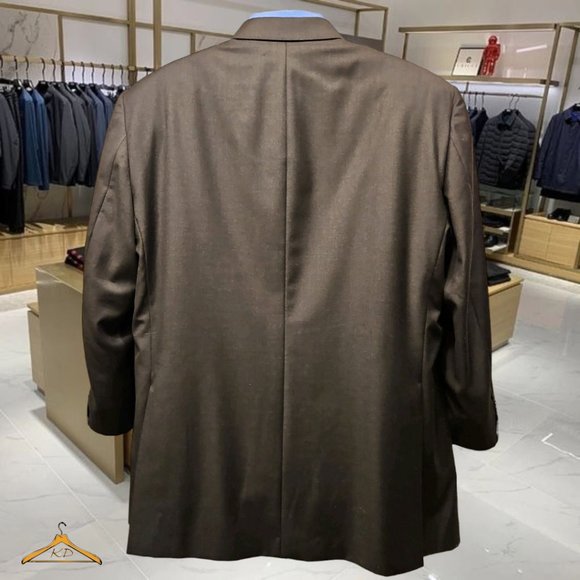 Hickey Freeman Suit - 48R/44, Charcoal Gray, Wool, EUC, Made in USA - Picture 3 of 13